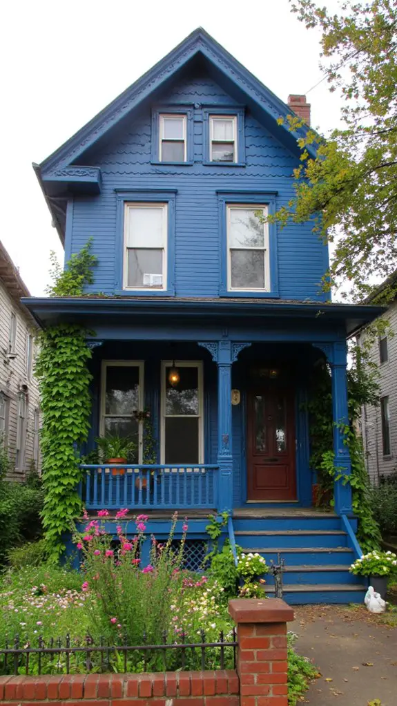 ocean blue victorian charm