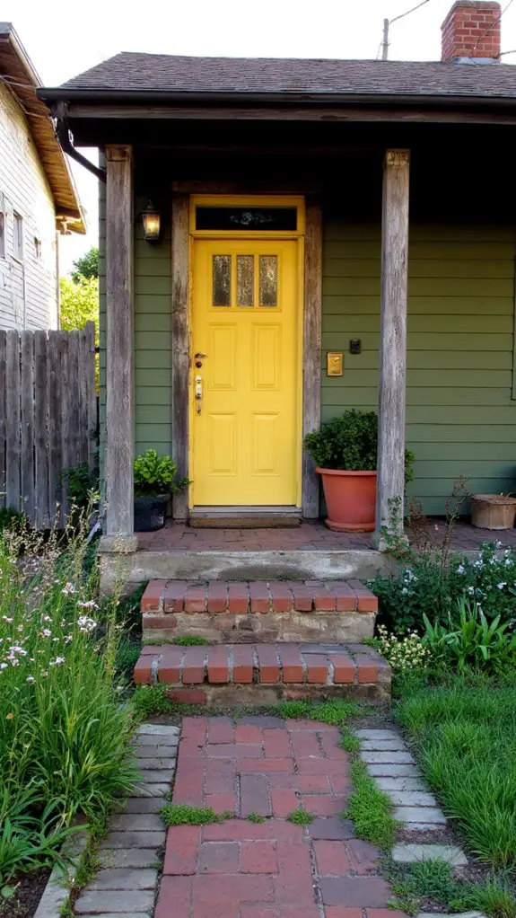 olive green cozy charm