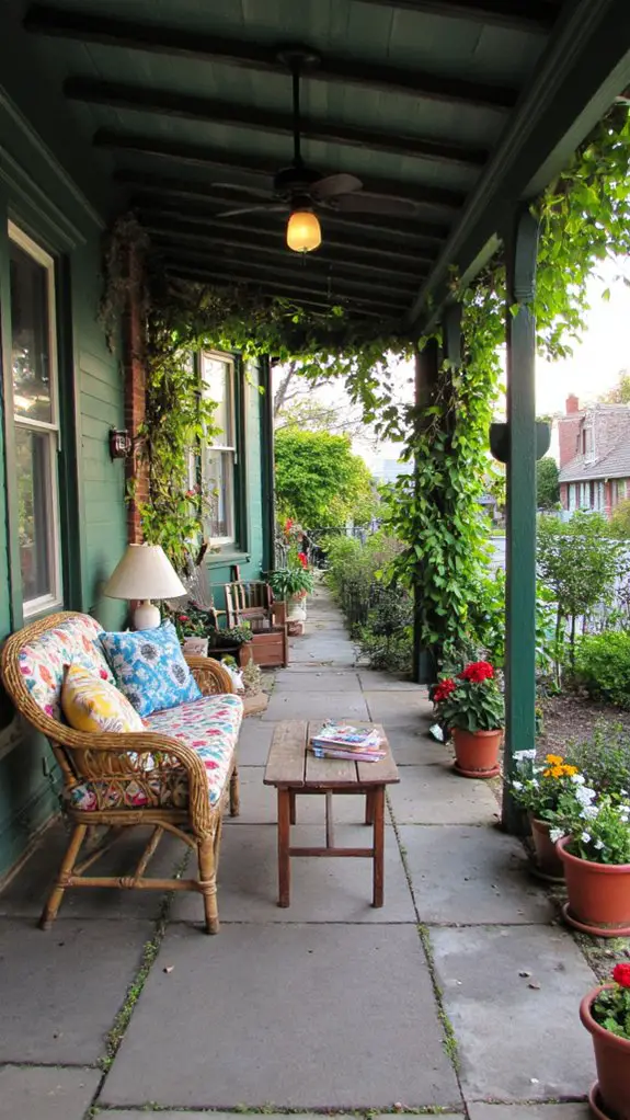 open air sheltered retreat