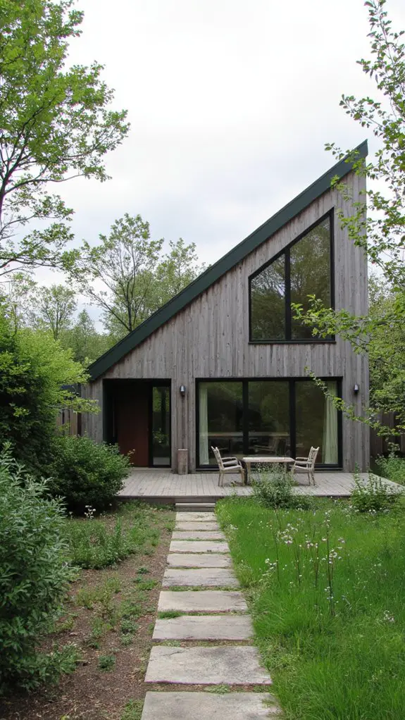 open concept natural light design