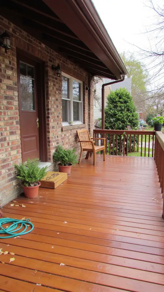 paint or stain deck