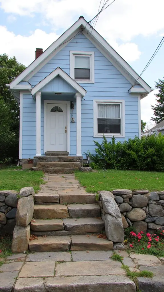 pale blue homes charm