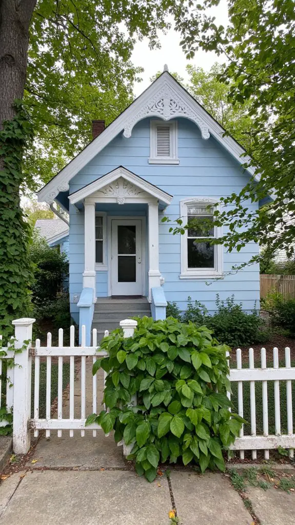 pale blue marble elegance