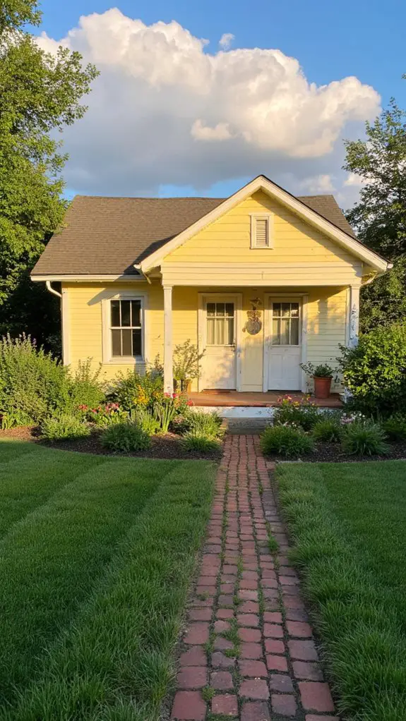 pale lemon farmhouse allure