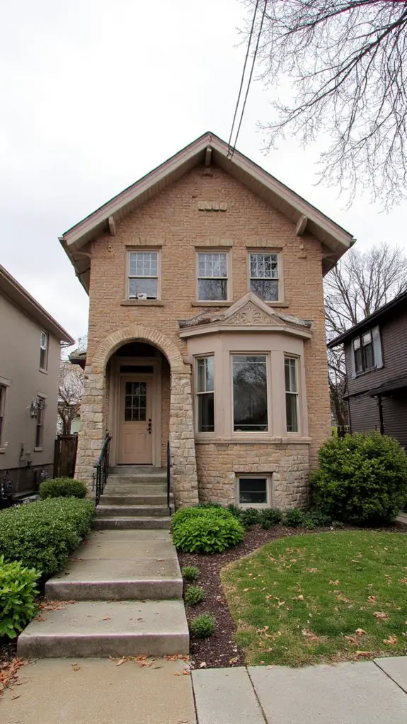 pale mocha and stone