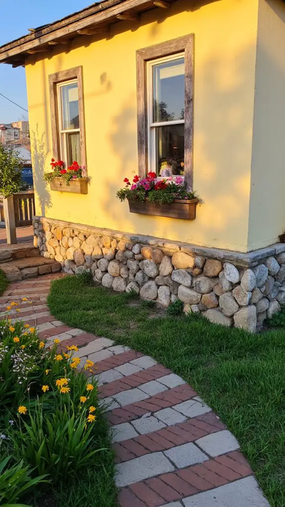 pale yellow river rock charm