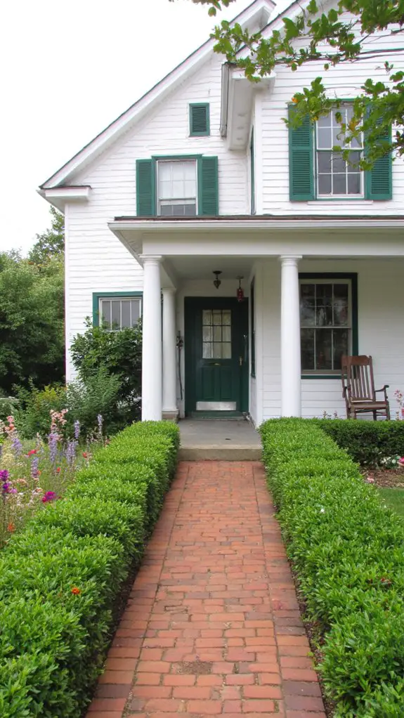 peaceful vibrant farmstead beauty