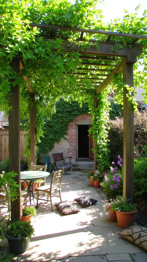 pergola for shade and style