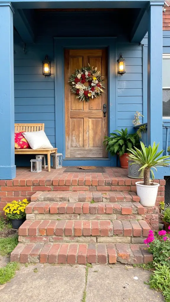 personalized bold door decor