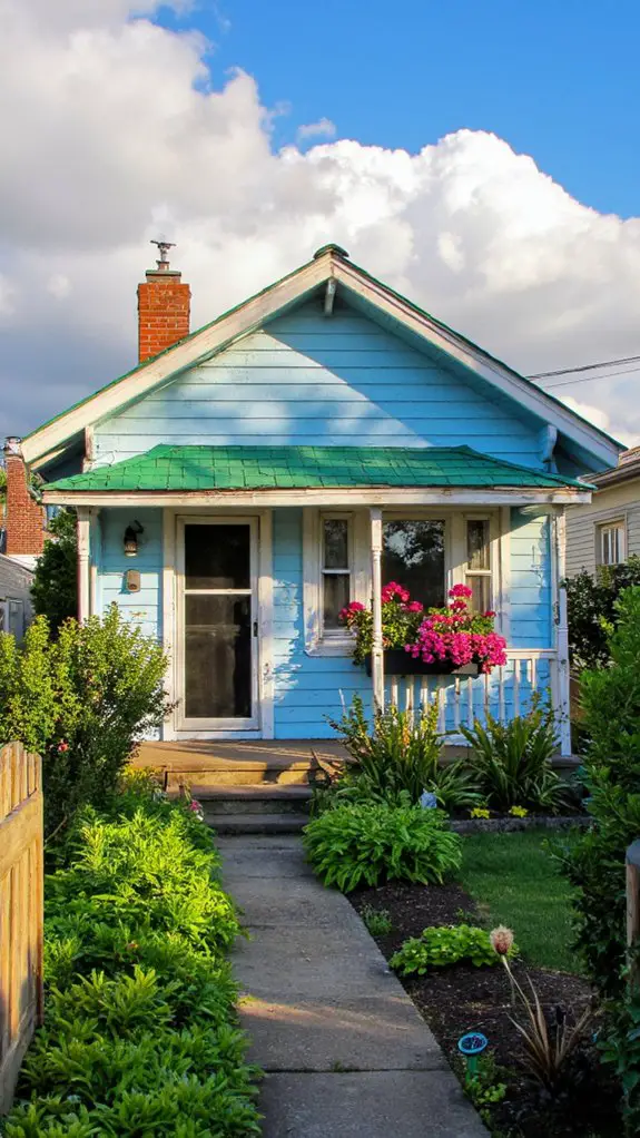 playful colorful garden charm