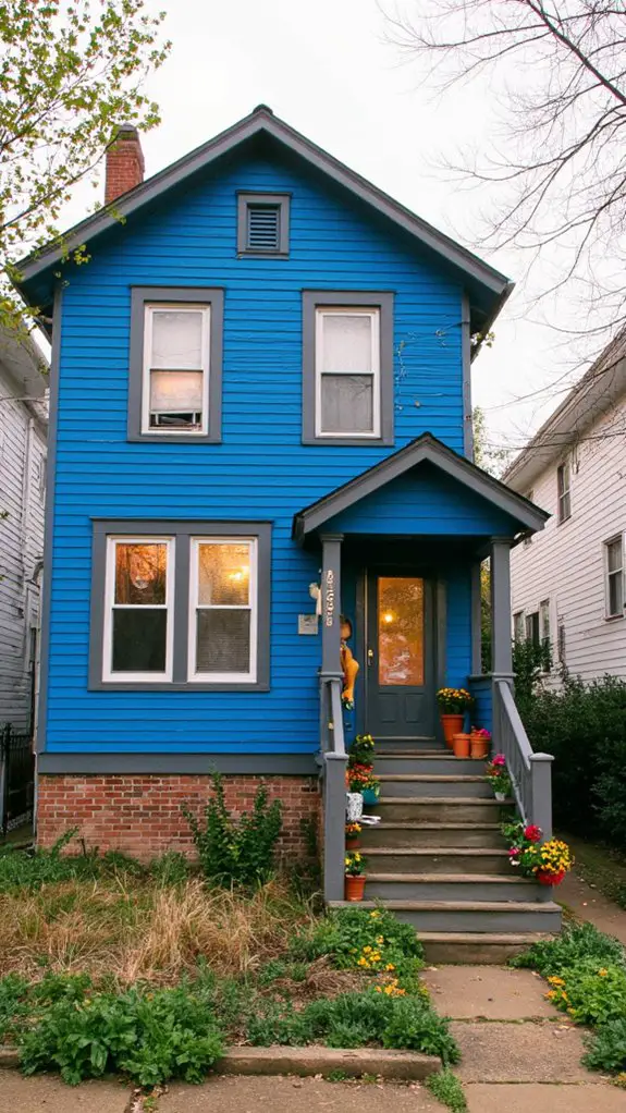 playful contrast energizes exterior