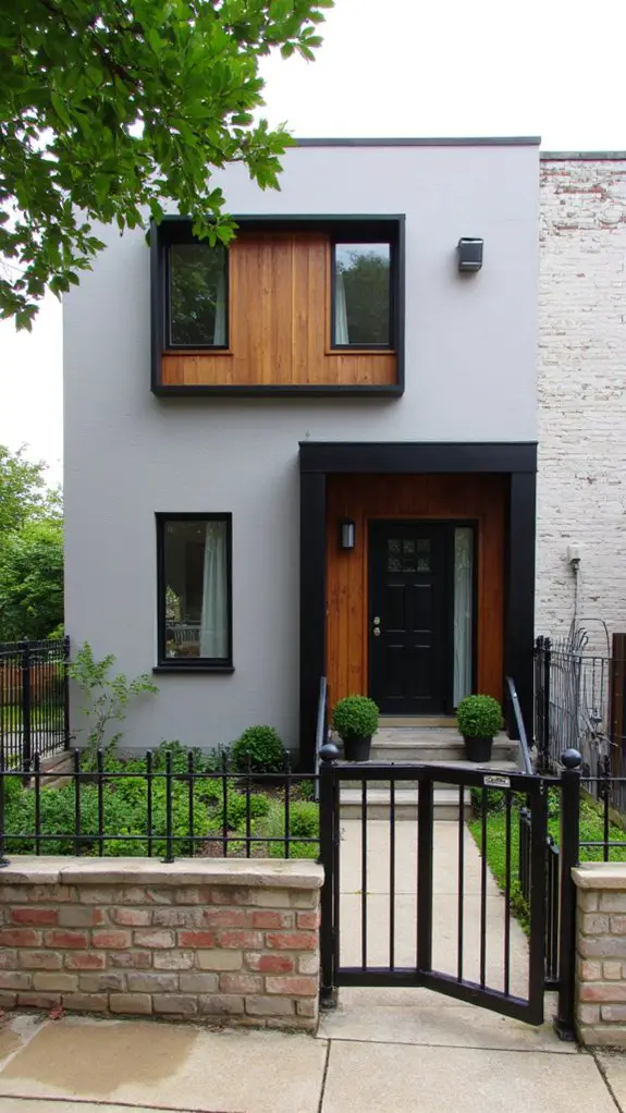 playful gray and black patterns