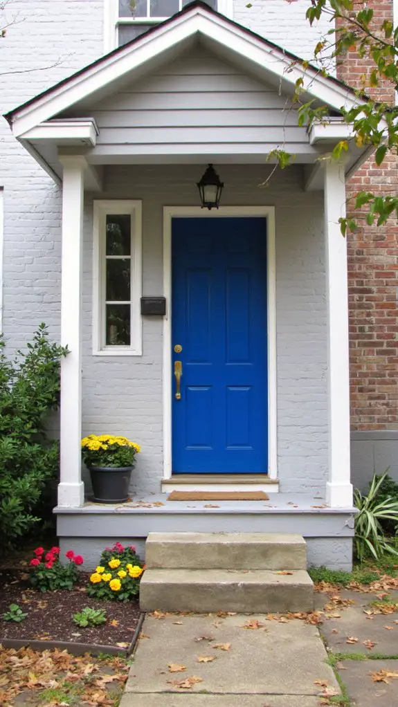 playful gray and navy