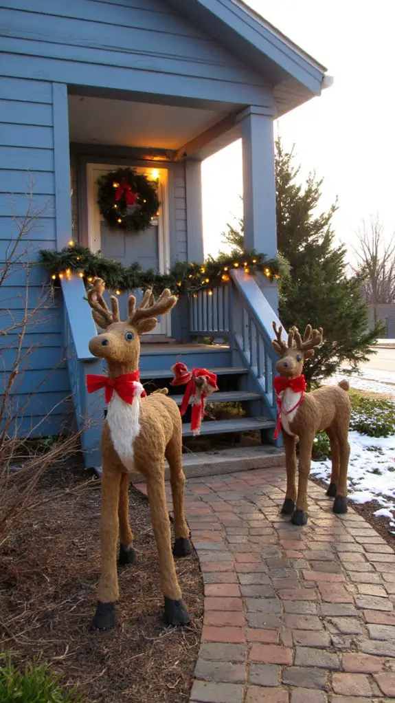 playful holiday decor accents