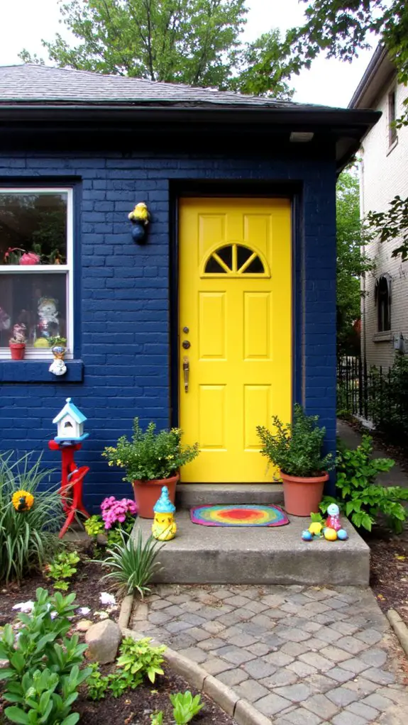 playful outdoor accessory accents