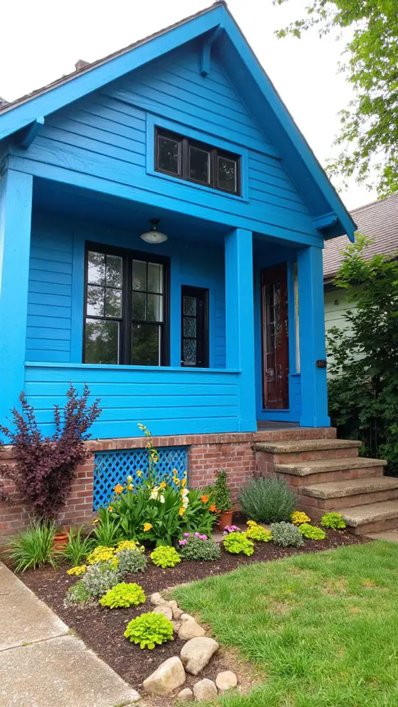 playful vibrant bungalow charm