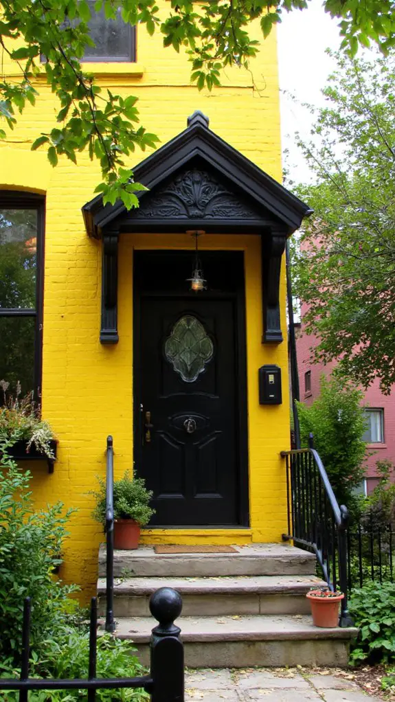 playful yellow rich black