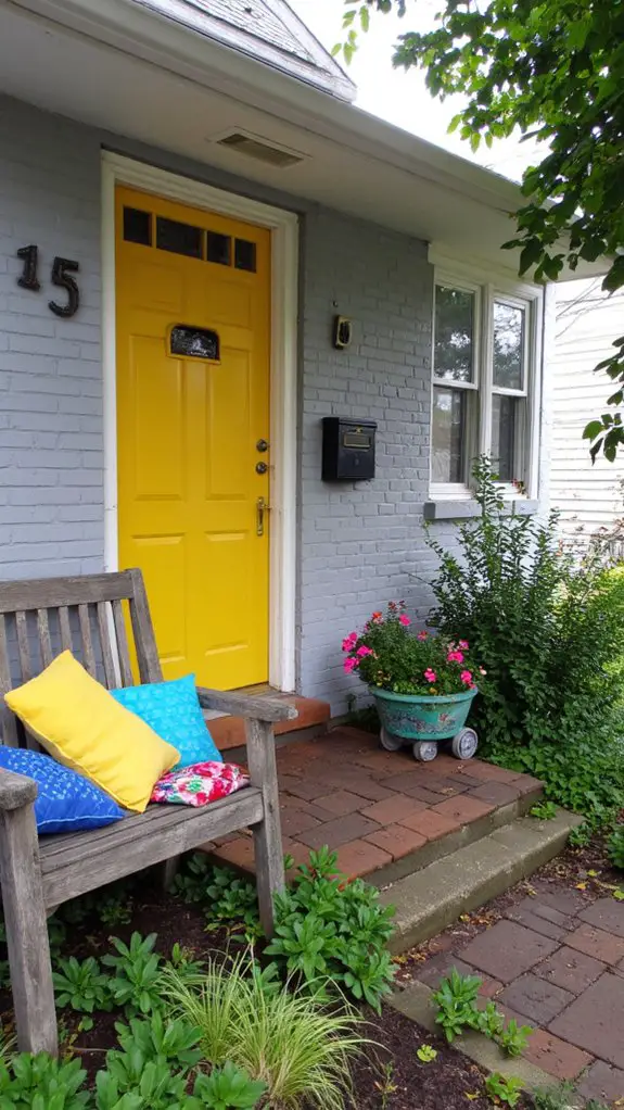 quirky home exterior details