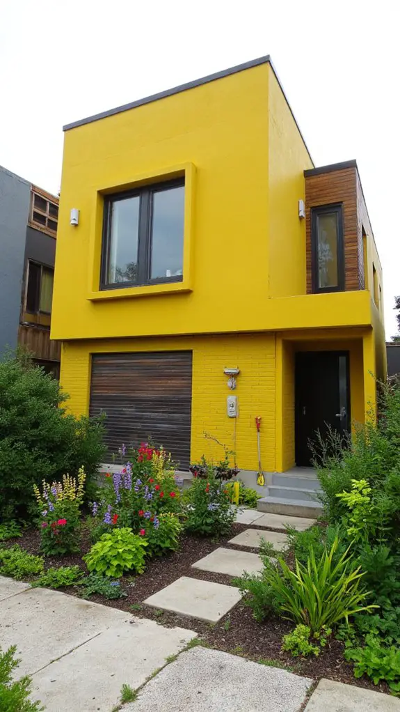 radiant chartreuse home transformation