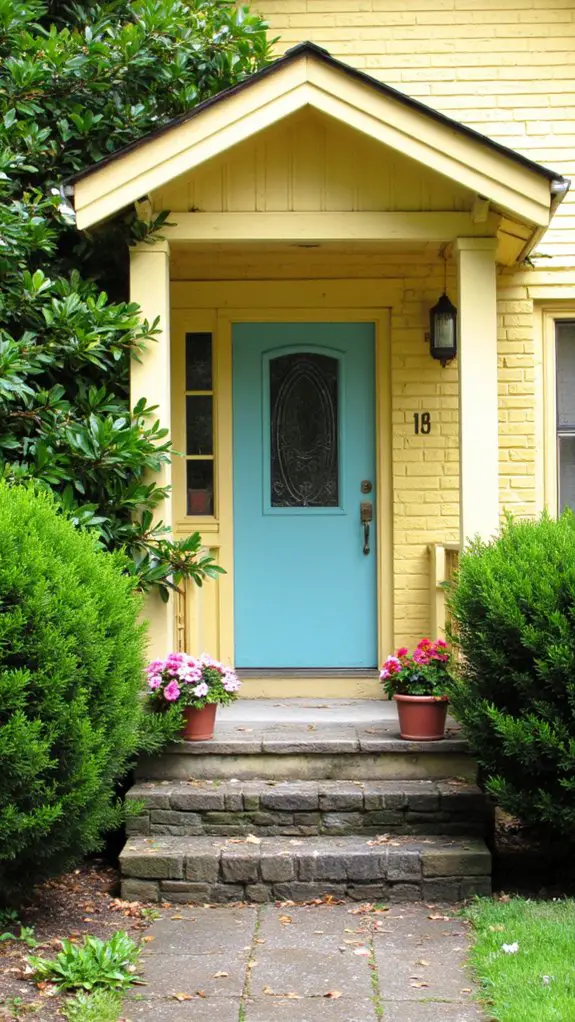 refreshing light teal accent