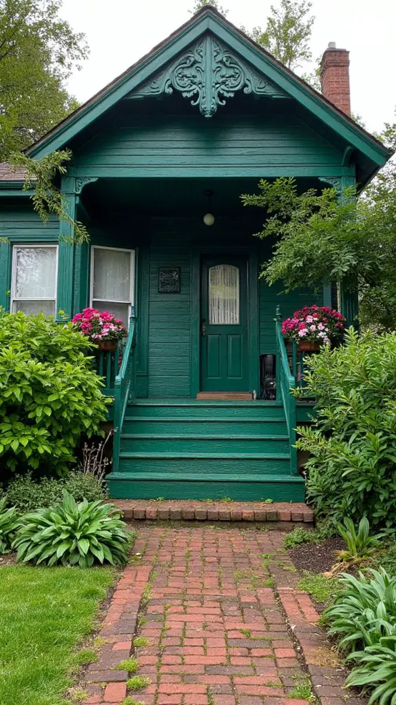 regal green luxury aesthetic