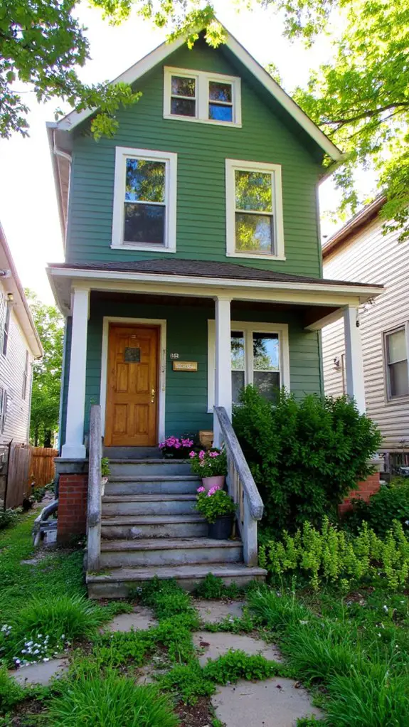 revitalizing earthy exterior hue