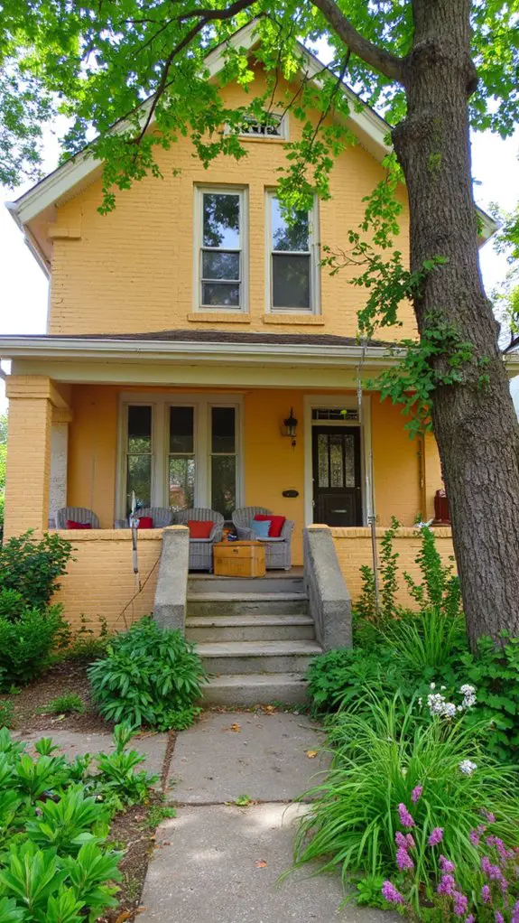 revitalizing warm home exterior