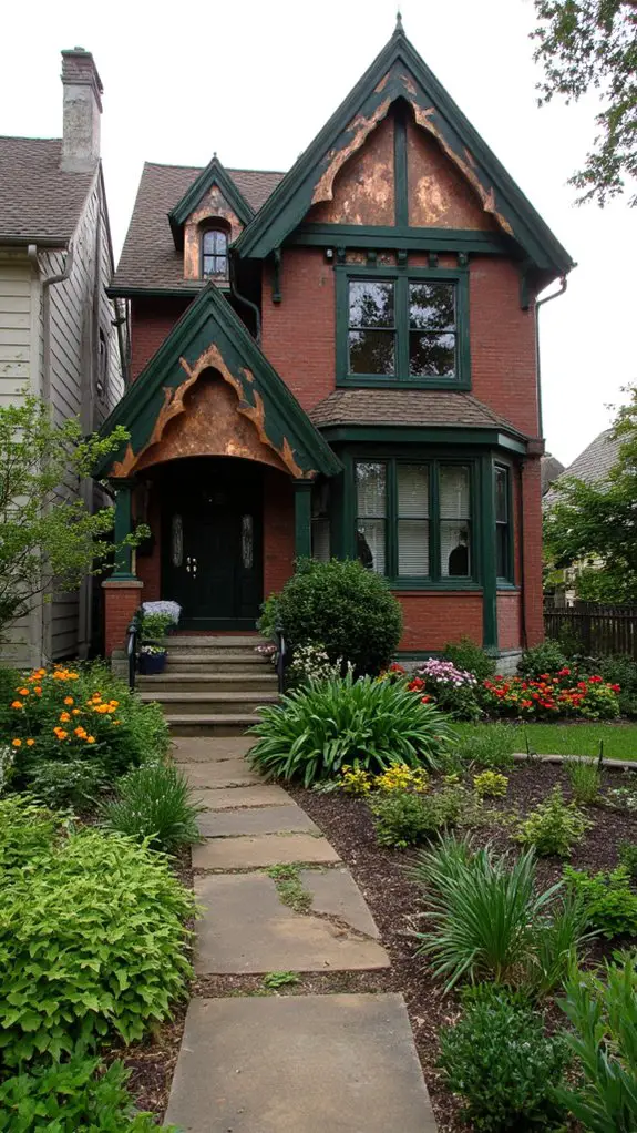 rich green copper elegance