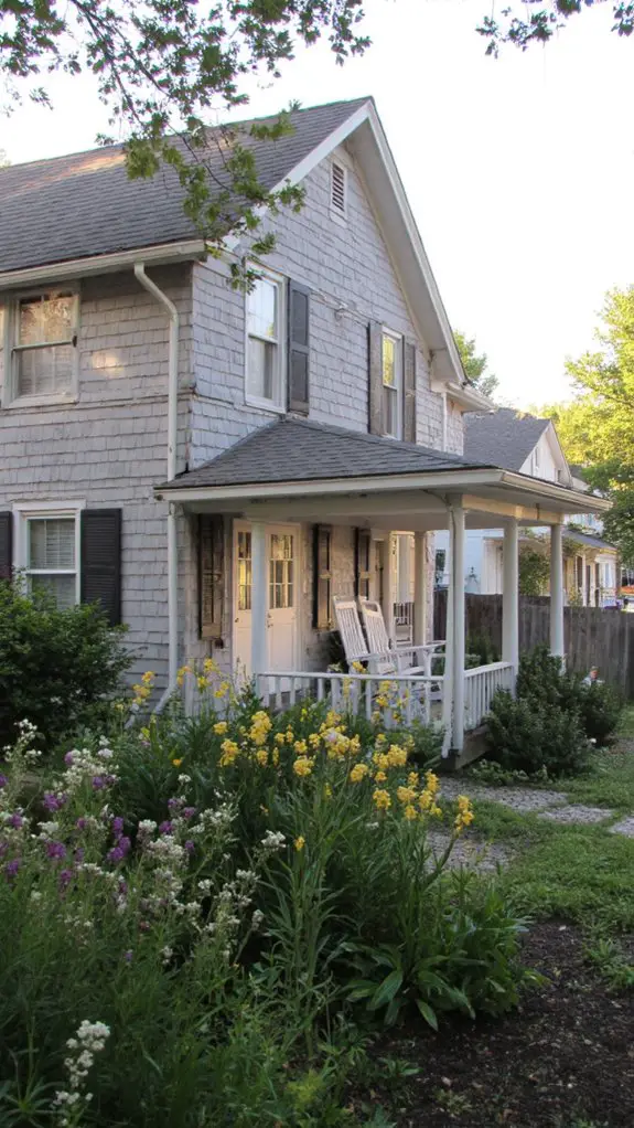 rustic board and batten shutters