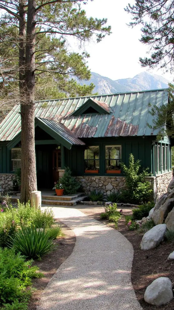 rustic charm and tranquility