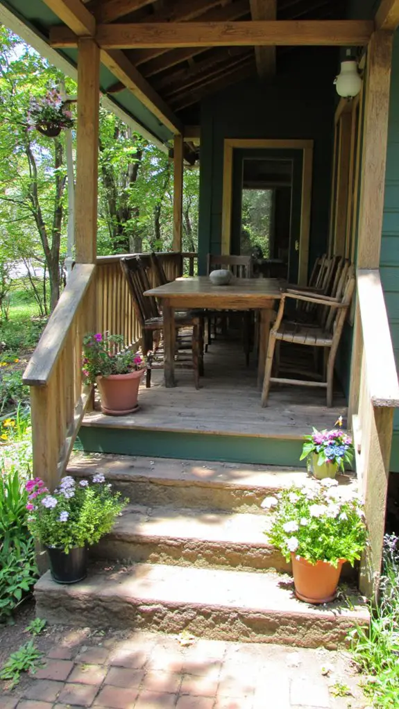 rustic charm and warmth