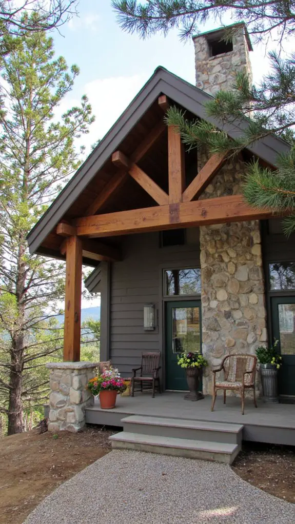 rustic charm natural materials