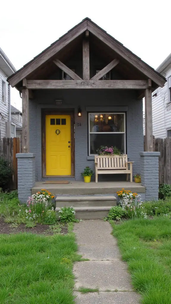 rustic contemporary design fusion