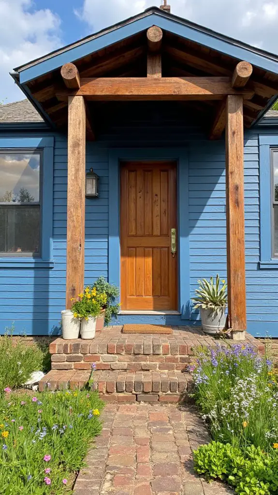 rustic denim blue sanctuary