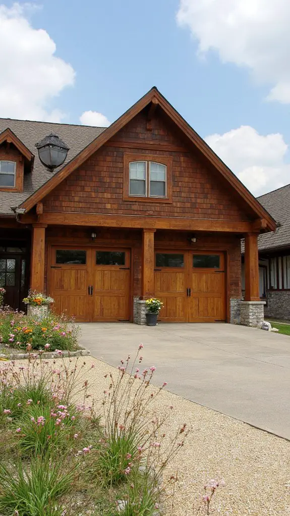 rustic elegance in wood