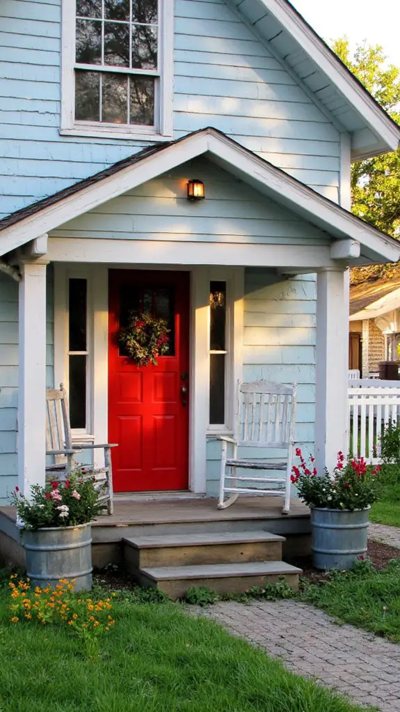 rustic farmhouse color combination