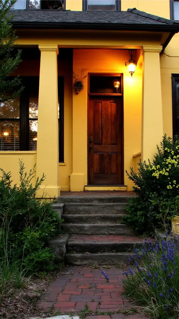 rustic lanterns create warmth