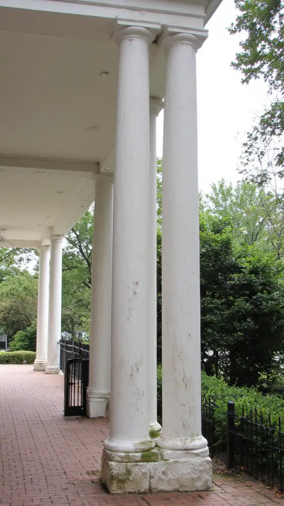 rustic log pillar charm