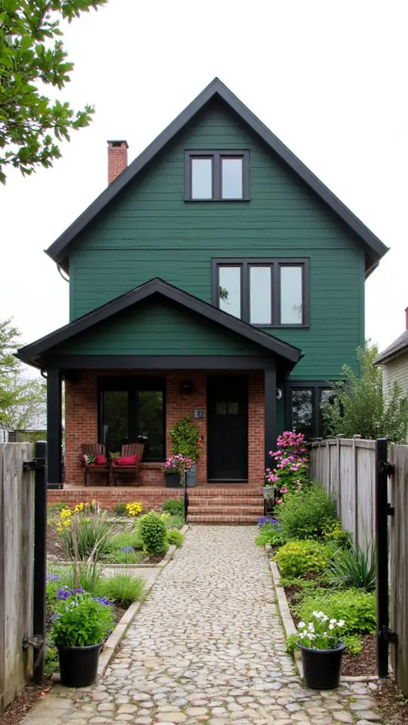 rustic modern design blend