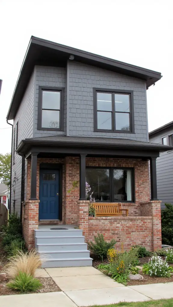 rustic modern gray elegance