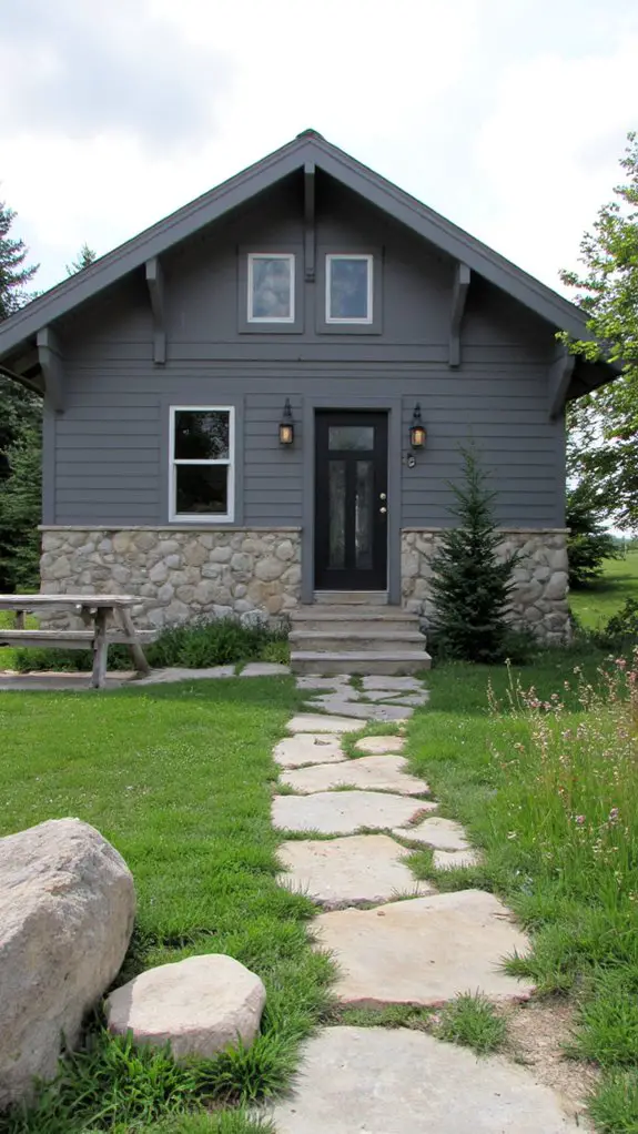 rustic modern nature retreat