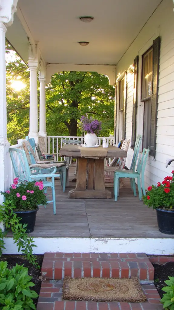 rustic porch warmth charm