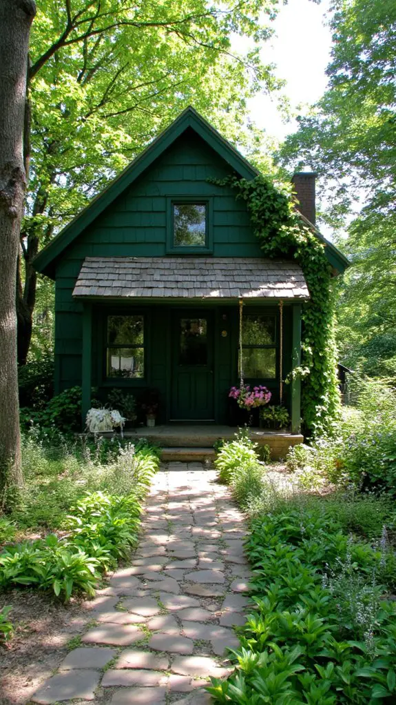 rustic retreat in nature