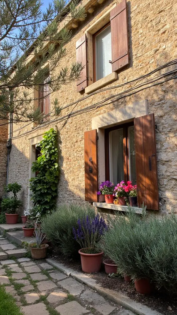 rustic shutters modern efficiency