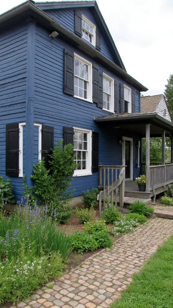 rustic tranquility in color