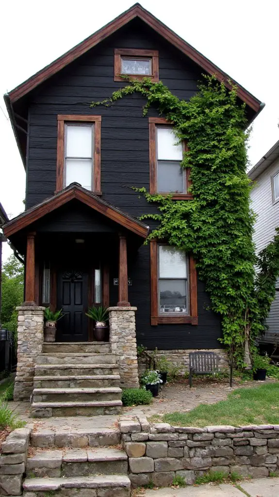 rustic warmth and character