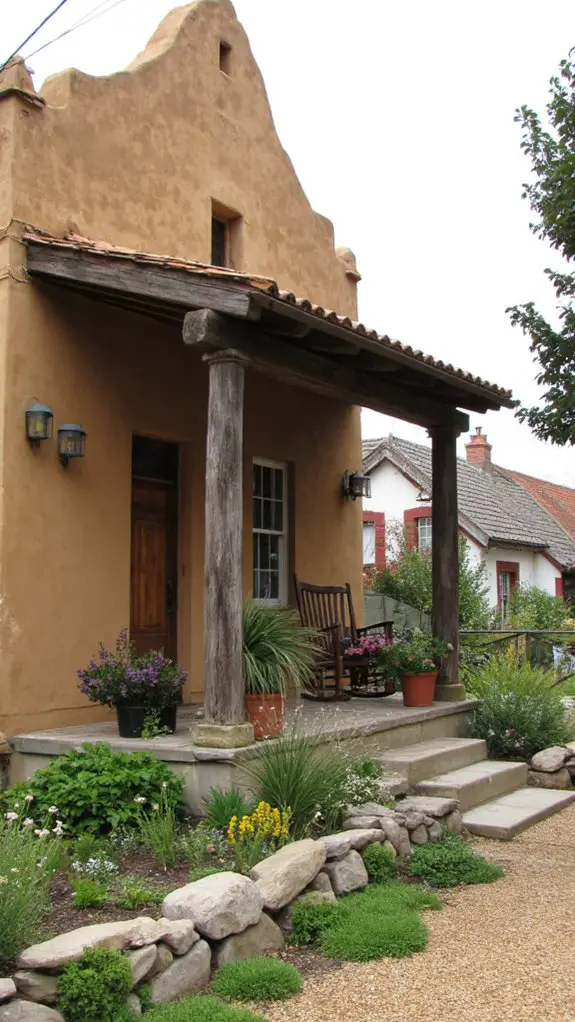 rustic warmth and charm