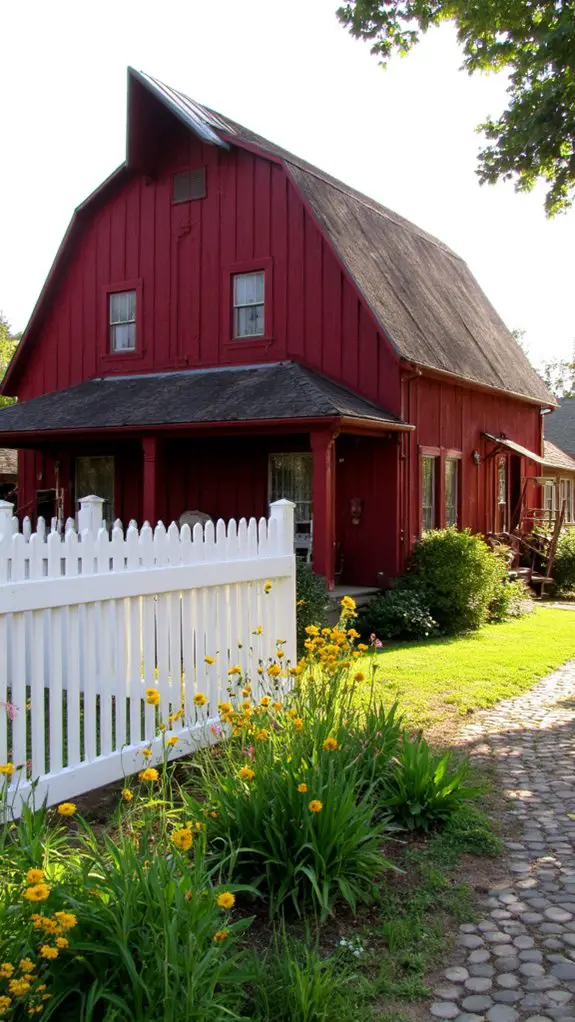 rustic warmth and elegance