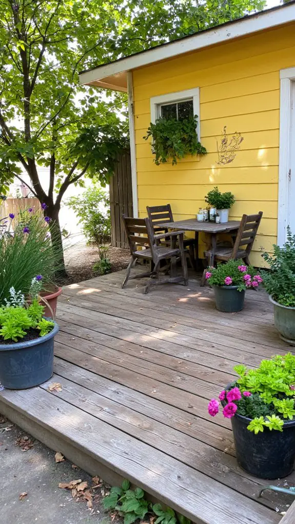 rustic warmth enhances aesthetics