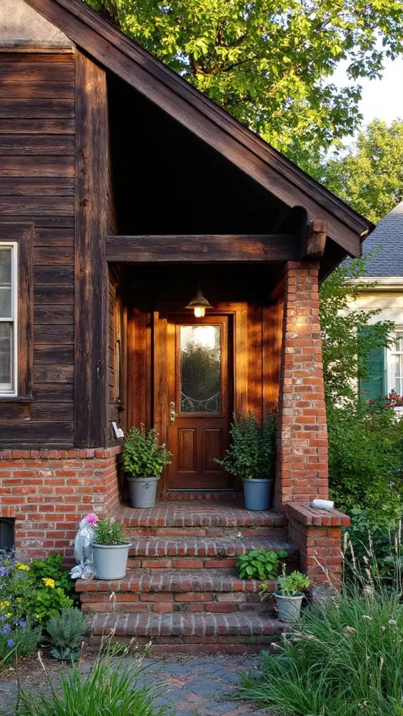 rustic warmth with timeless charm